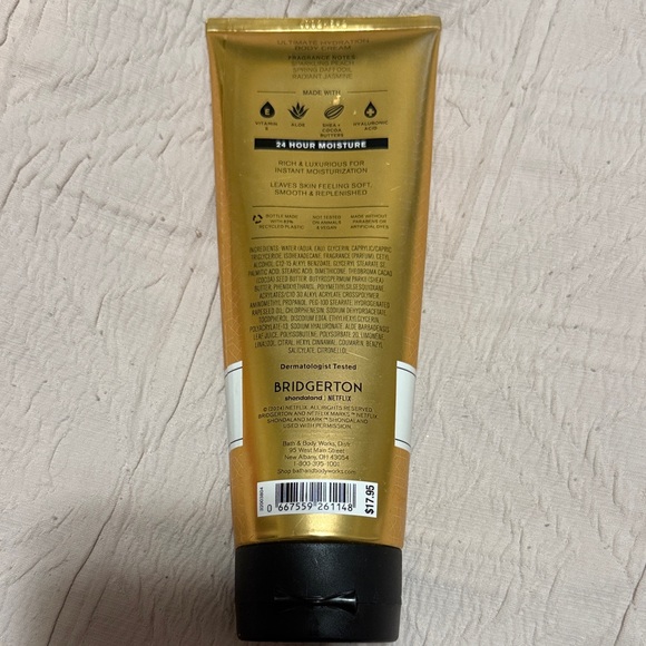 Bath & Body Works Gold Diamond Body Cream Bridgerton Collection - Picture 2 of 2